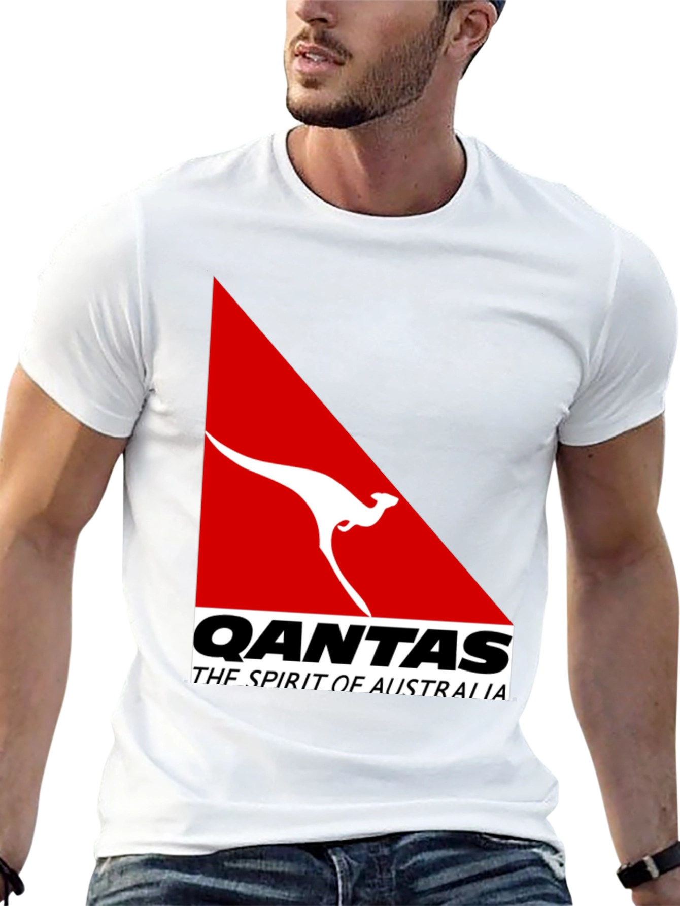 Qantas Spirit of Australia Graphic T-Shirt