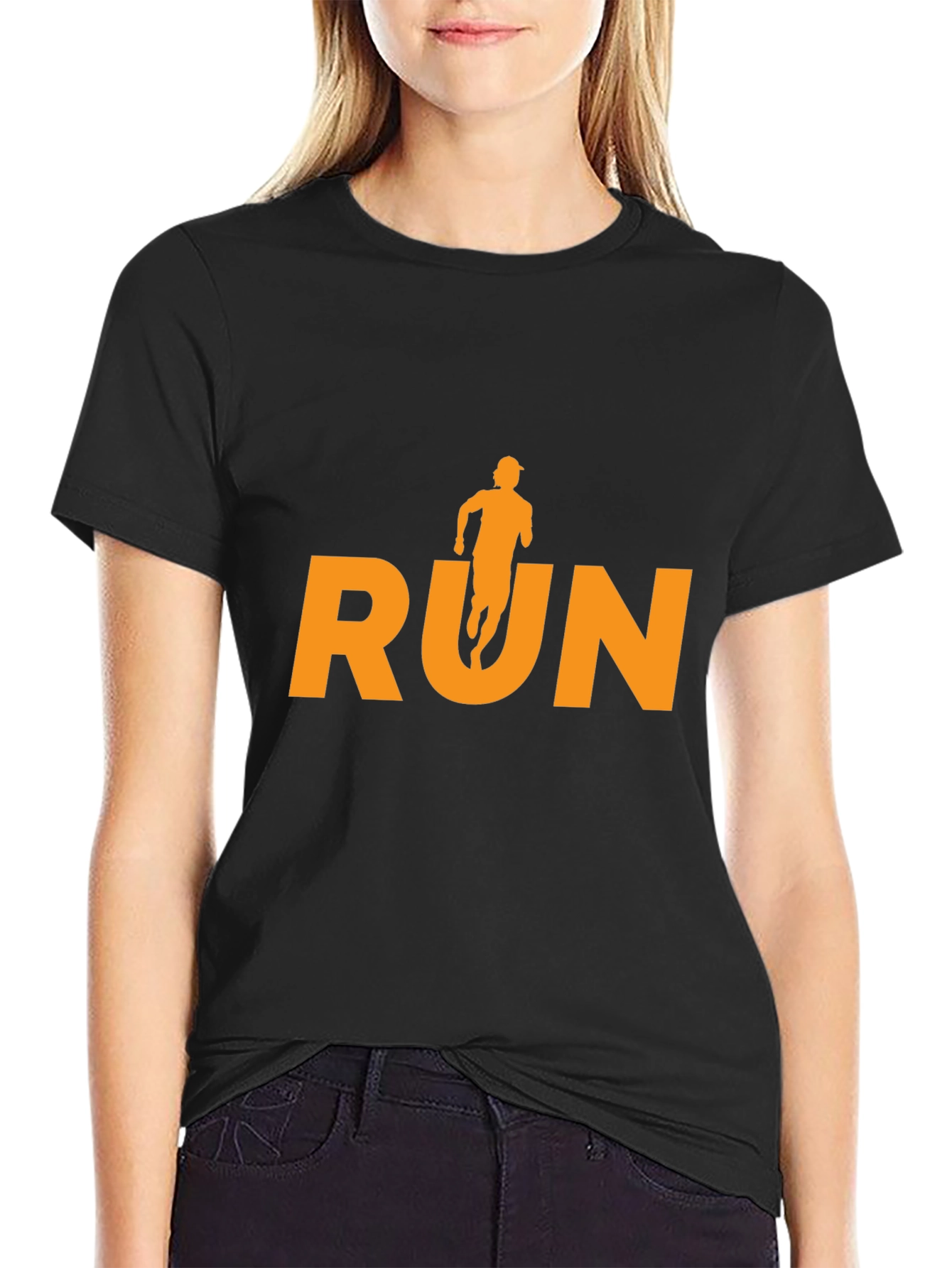 Run Graphic Tee - Stylish Athlete Shirt