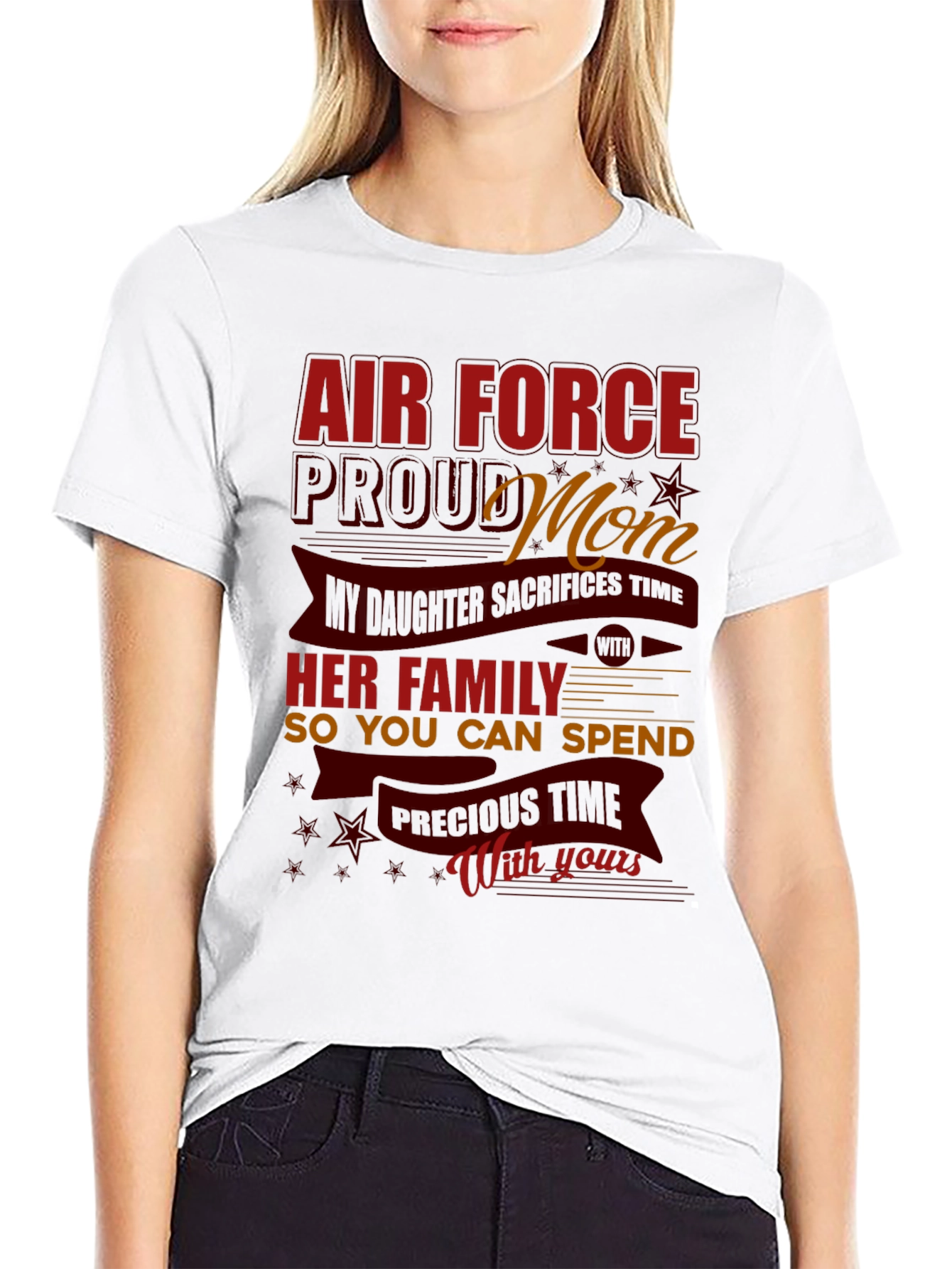 Air Force Proud Mom T-Shirt