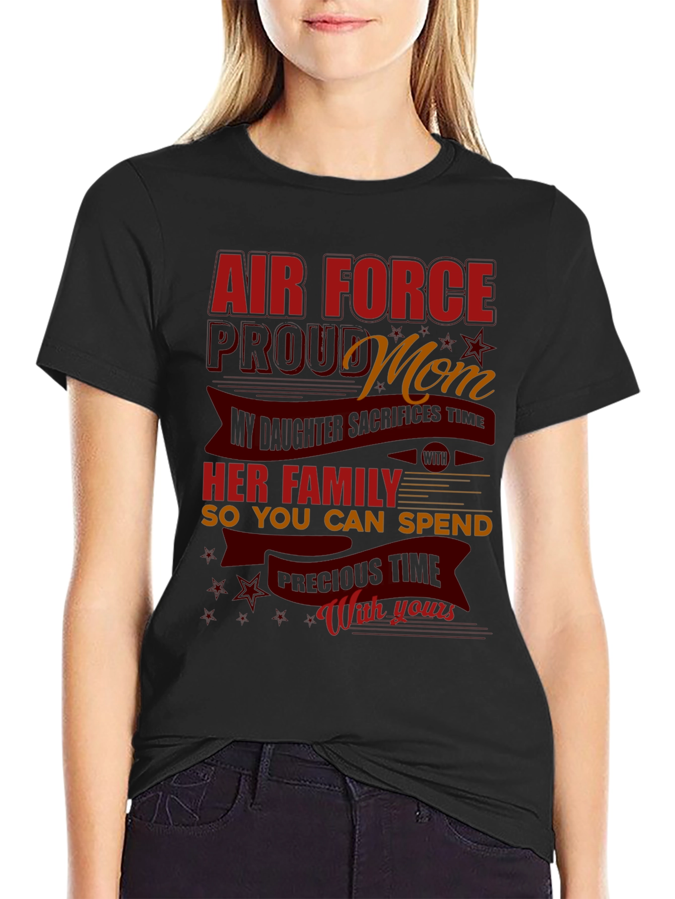 Air Force Proud Mom T-Shirt