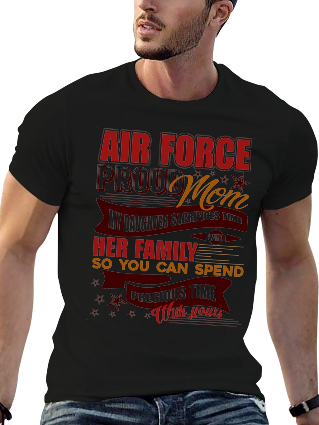 Air Force Proud Mom T-Shirt