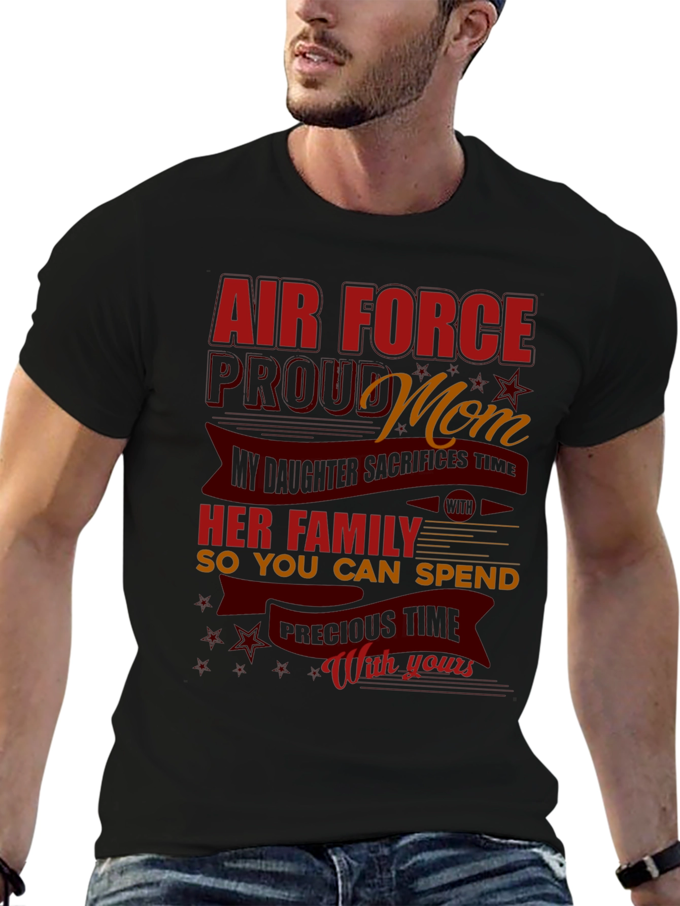 Air Force Proud Mom T-Shirt