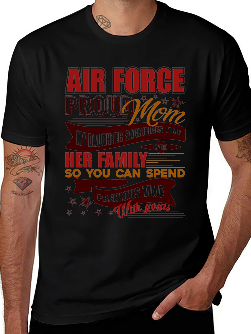 Air Force Proud Mom T-Shirt