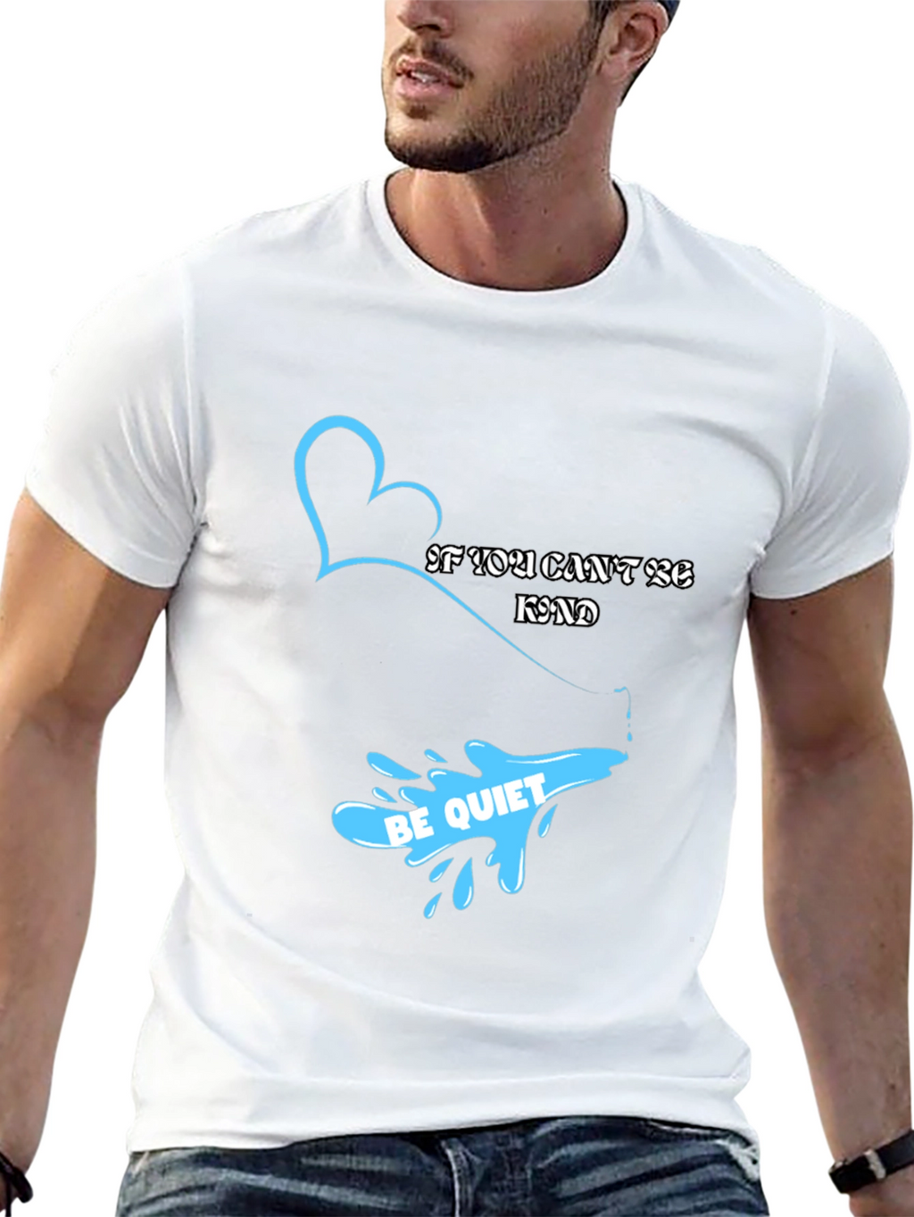 Kindness Quote Graphic T-Shirt - Stylish & Comfortable