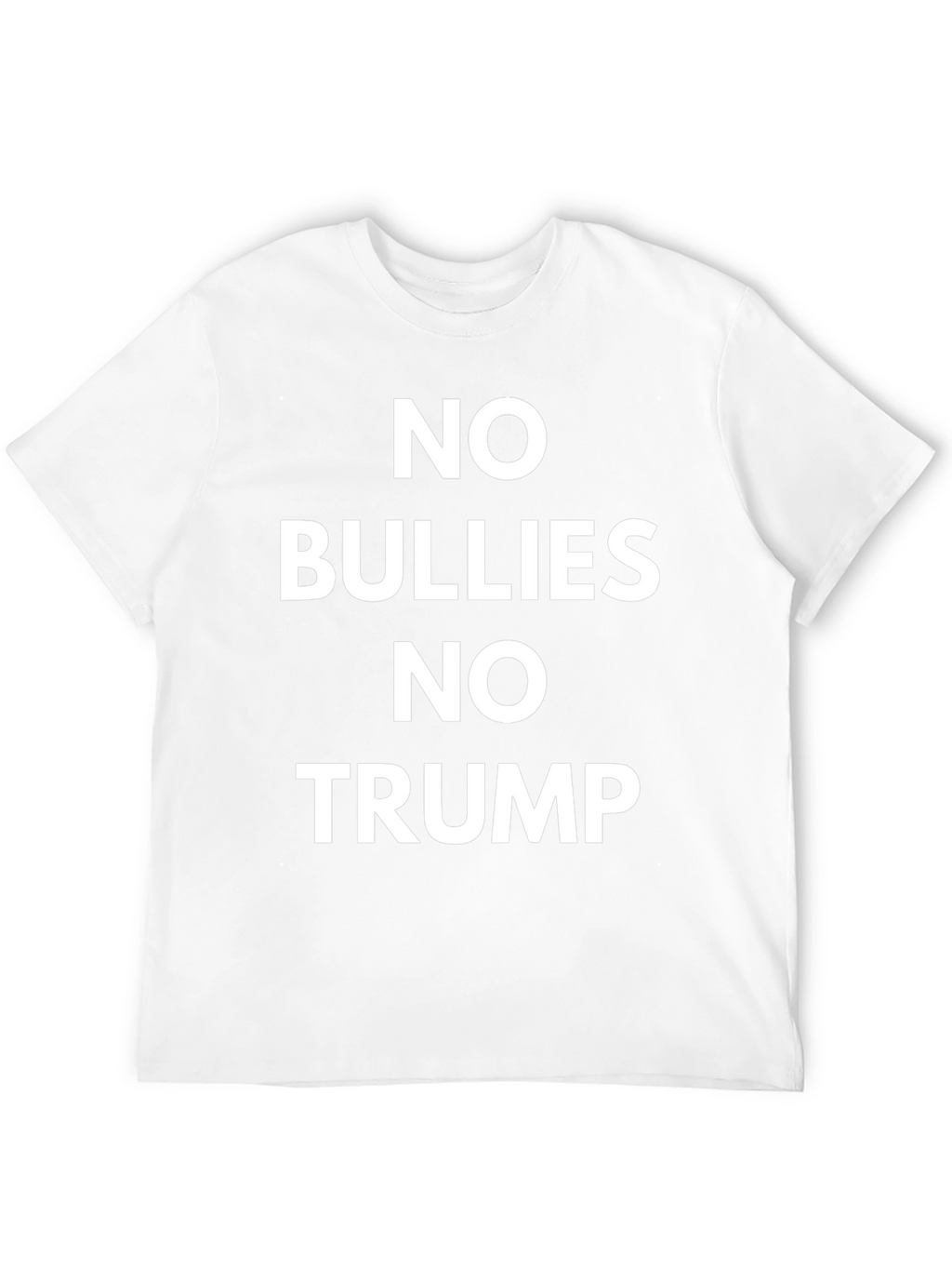 No Bullies No Trump Black T-Shirt