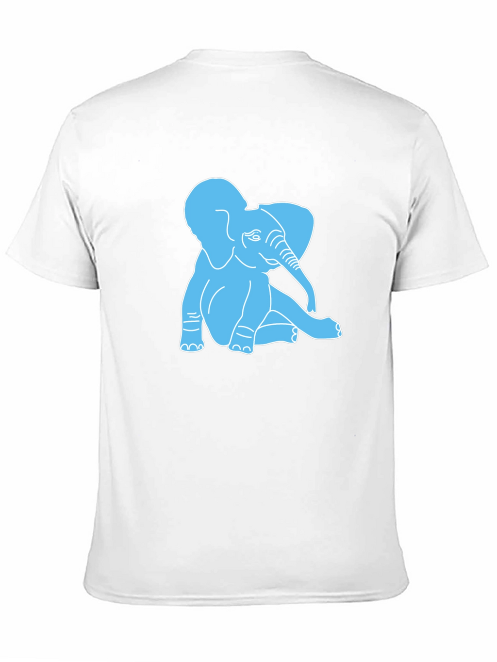 Cute Elephant Graphic T-Shirt - Casual Cotton Tee
