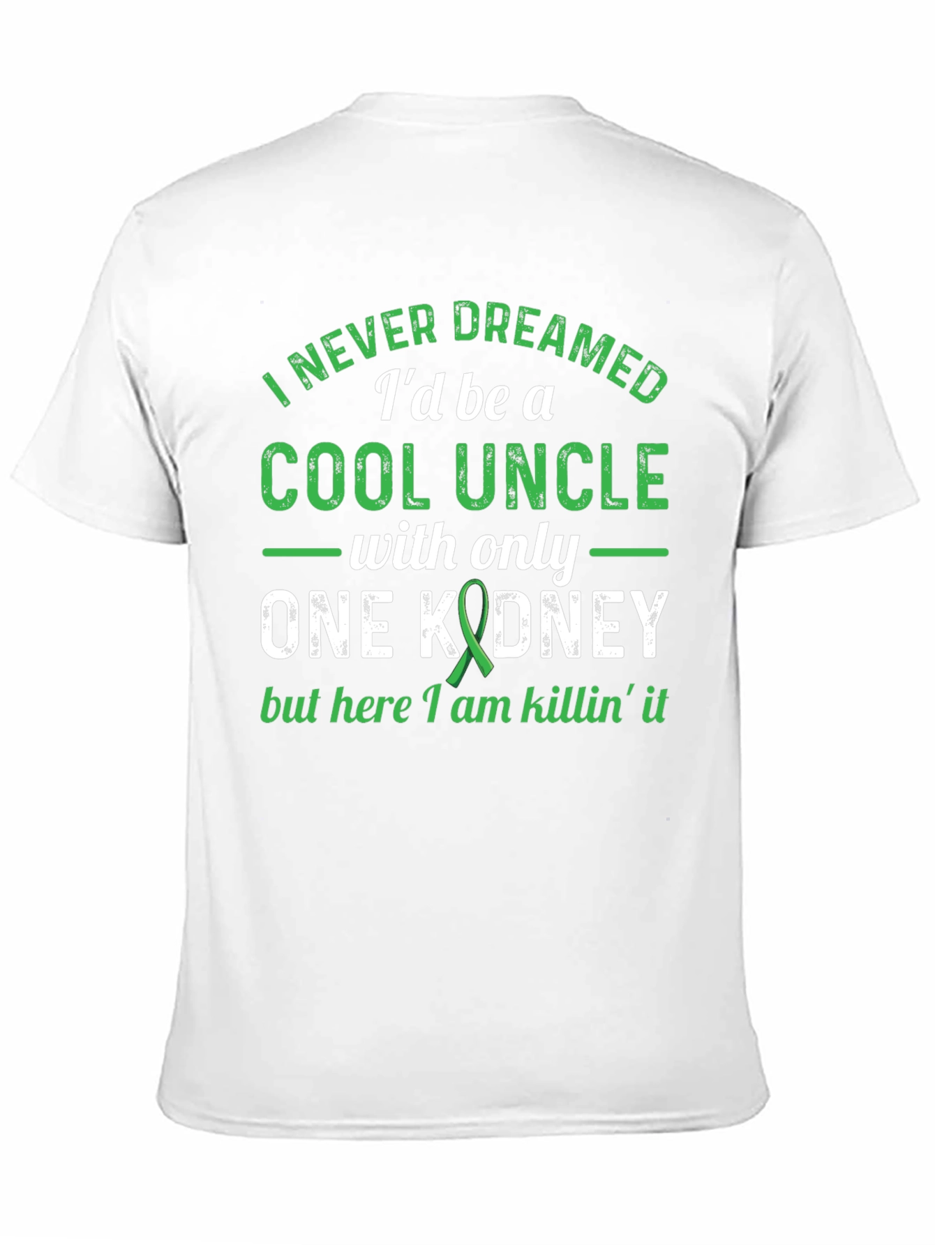 Cool Uncle One Kidney Awareness Graphic T-Shirt