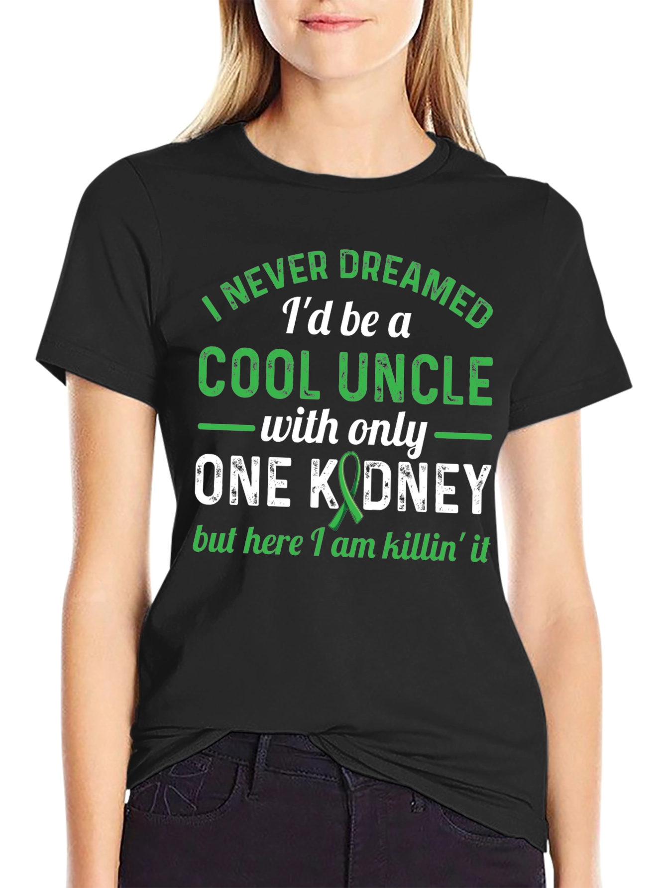 Cool Uncle One Kidney Awareness Graphic T-Shirt
