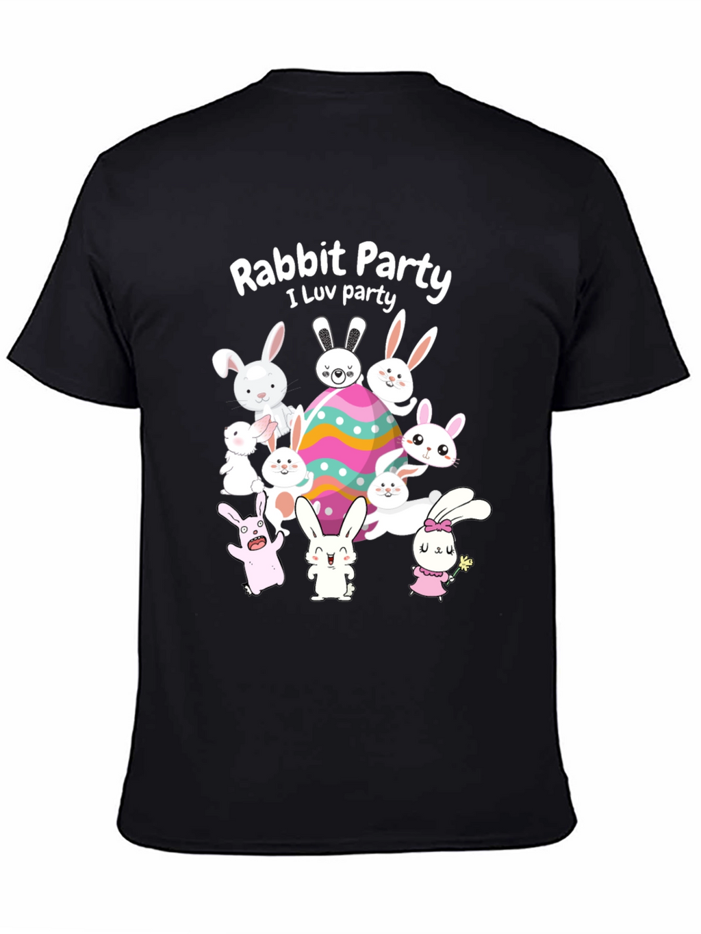 Rabbit Party Easter T-Shirt