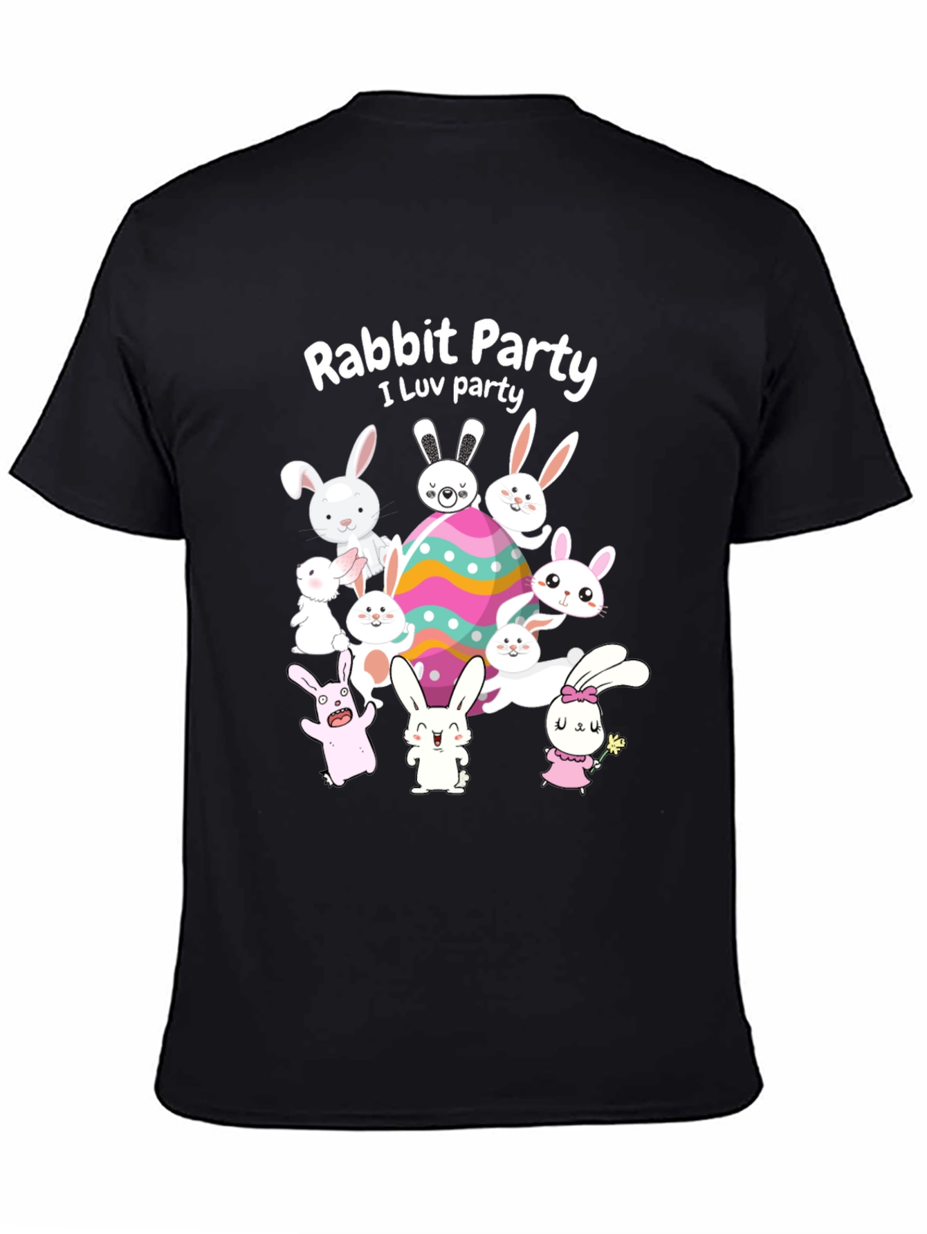 Rabbit Party Easter T-Shirt