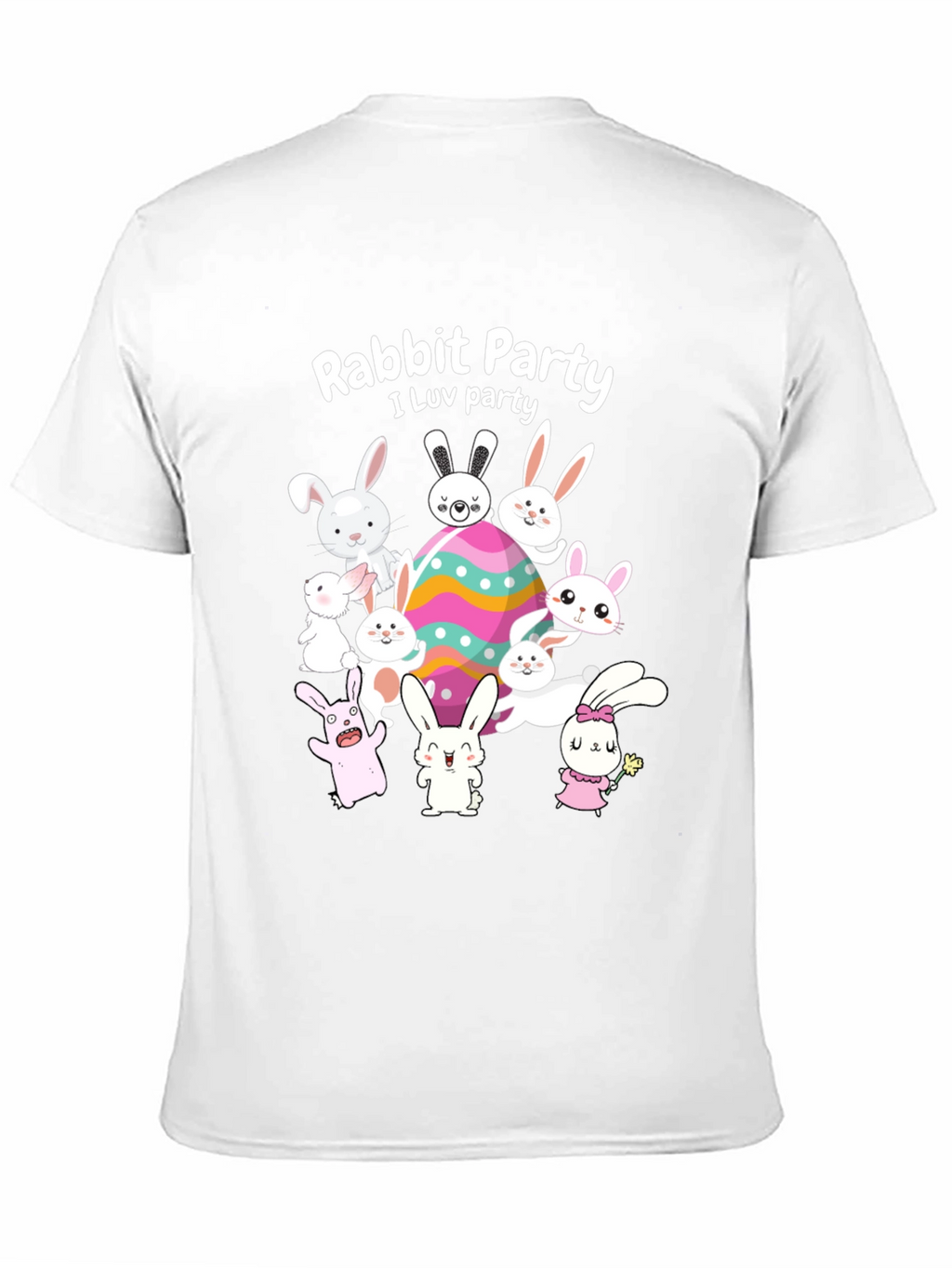 Rabbit Party Easter T-Shirt