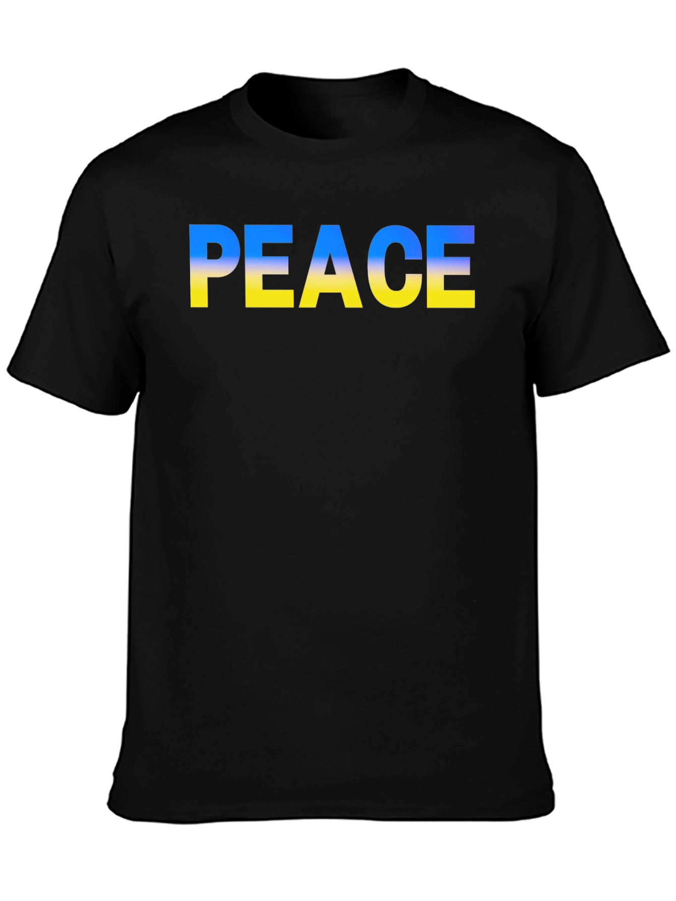 Peace T-Shirt - Ukraine Colors Support
