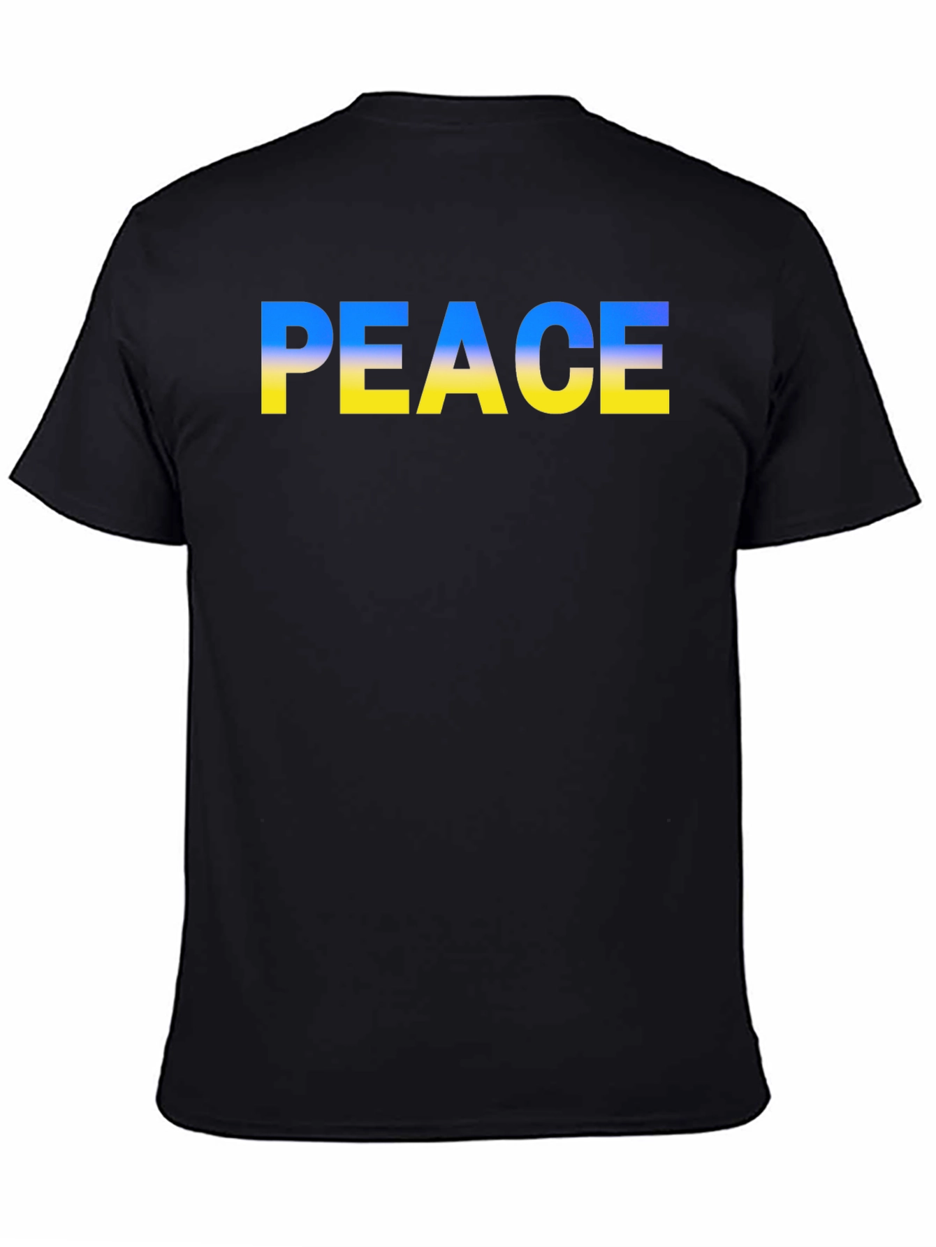 Peace T-Shirt - Ukraine Colors Support