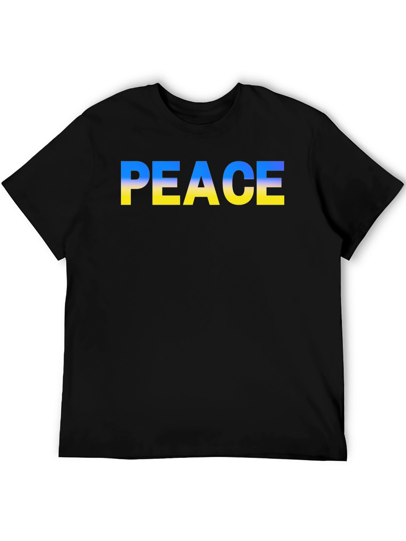 Peace T-Shirt - Ukraine Colors Support
