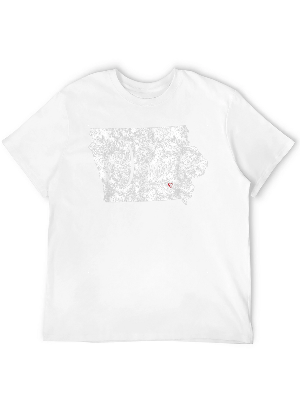 Iowa Love Graphic Tee - Black