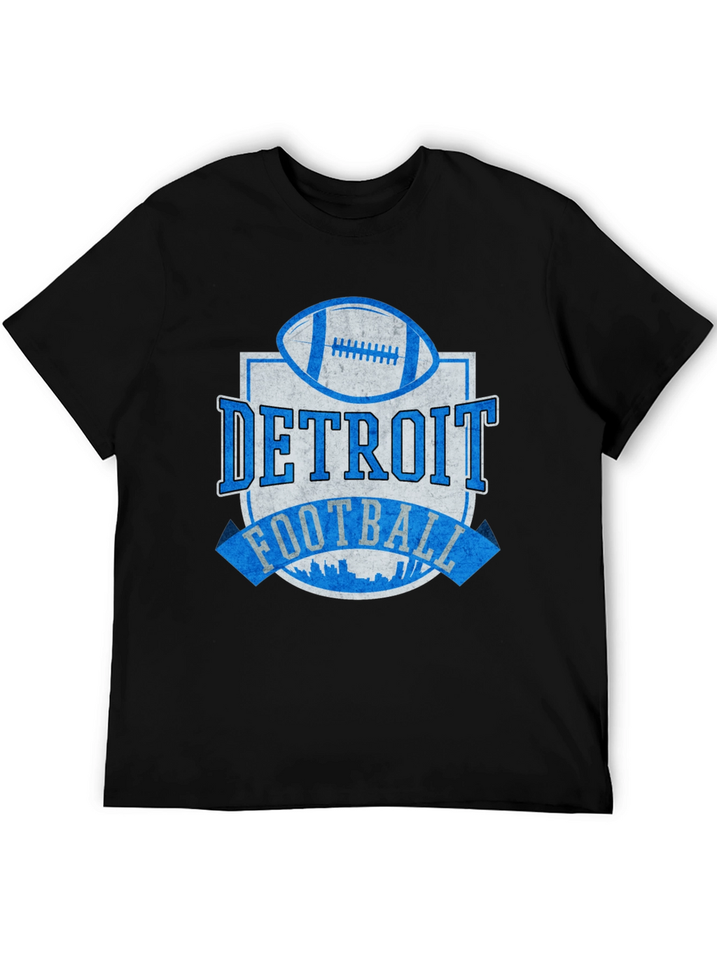 Detroit Football Graphic T-Shirt