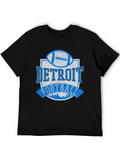 Detroit Football Graphic T-Shirt