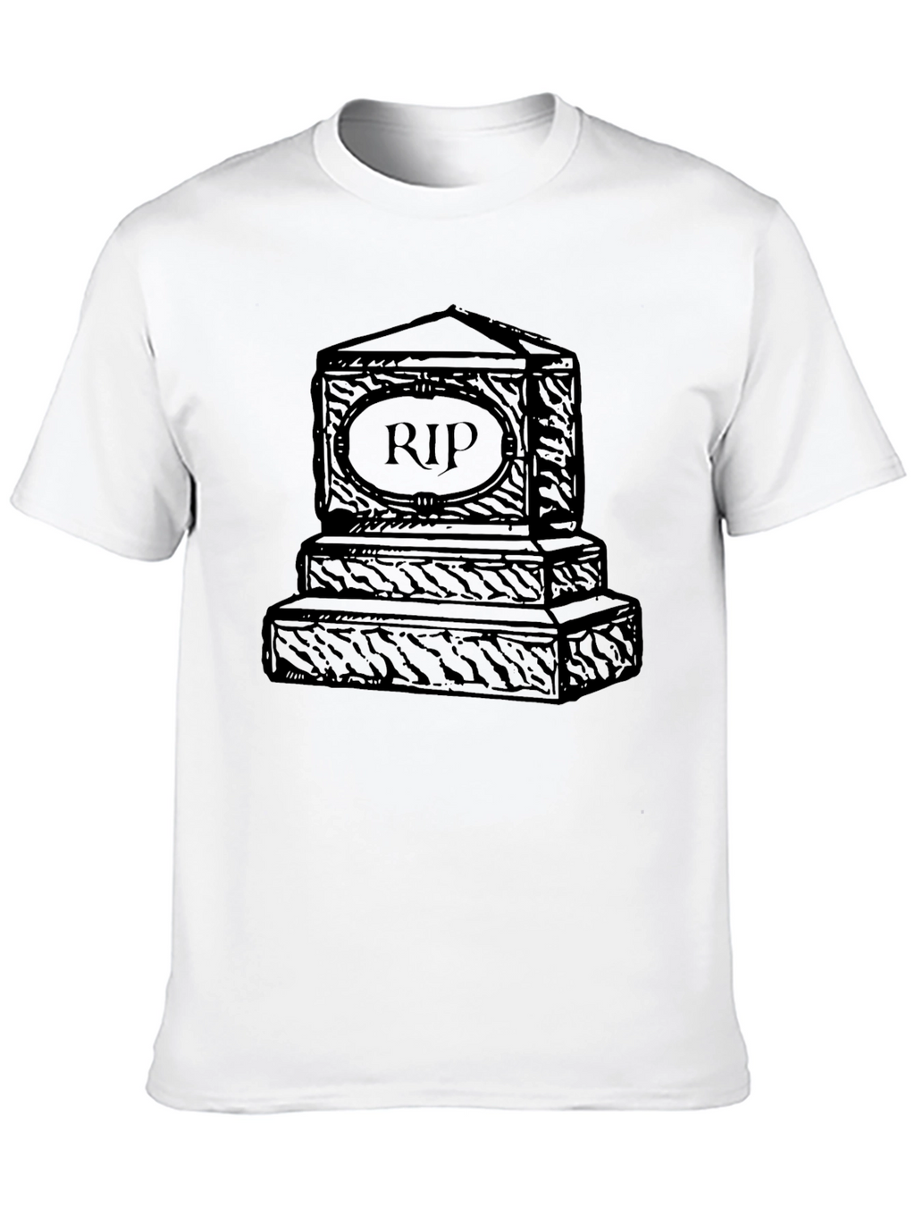 RIP Tombstone Graphic T-Shirt - Dark Humor Tee