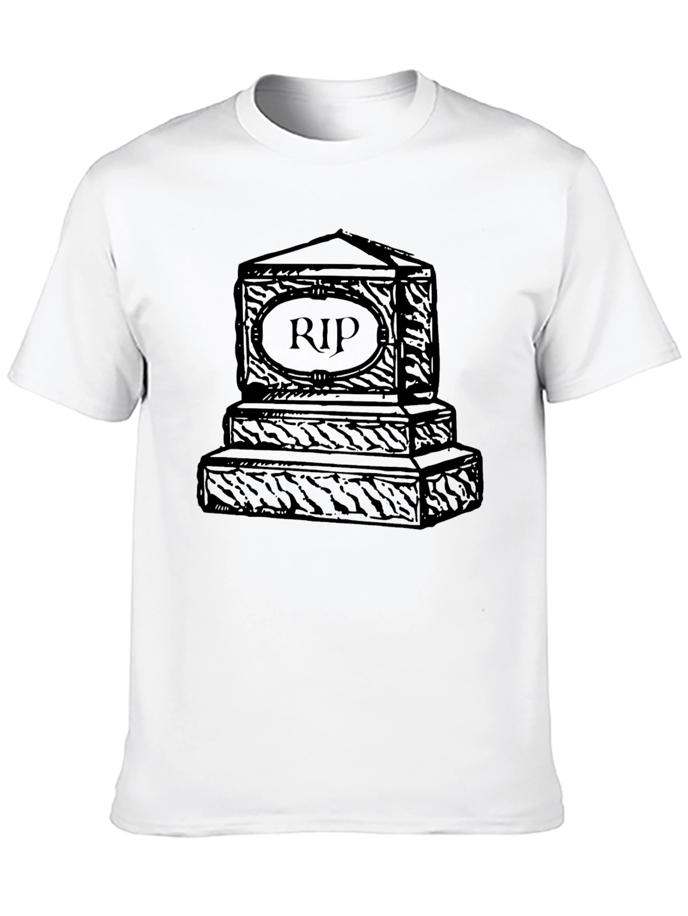 RIP Tombstone Graphic T-Shirt - Dark Humor Tee