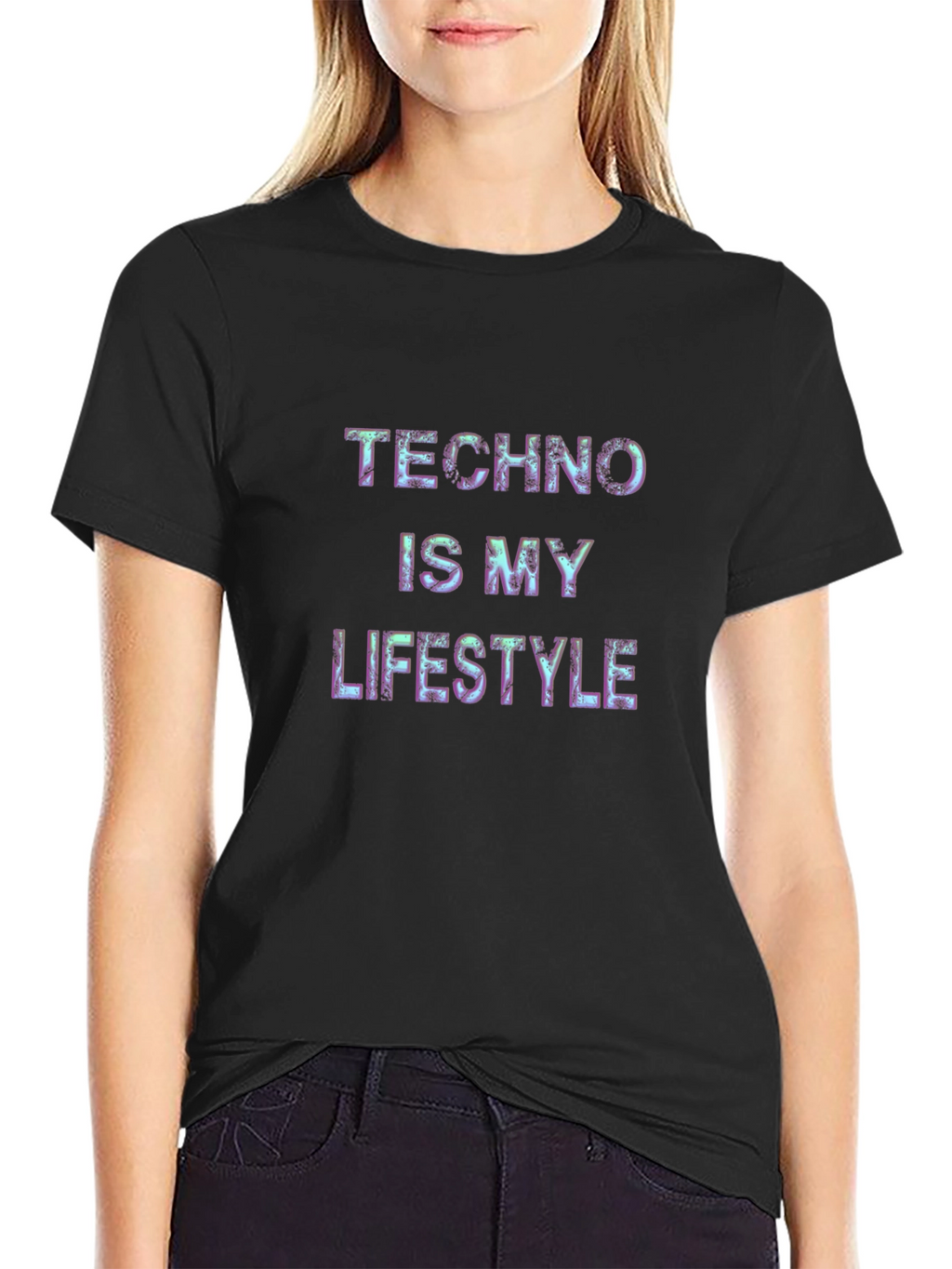 Techno Lifestyle T-Shirt - Unique Design