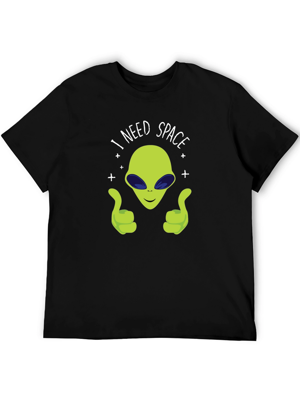 I Need Space Alien Graphic T-Shirt