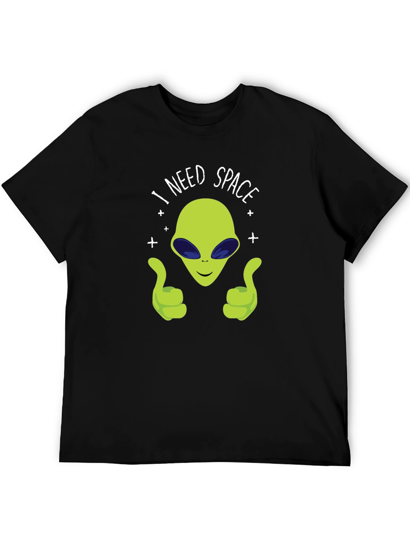 I Need Space Alien Graphic T-Shirt