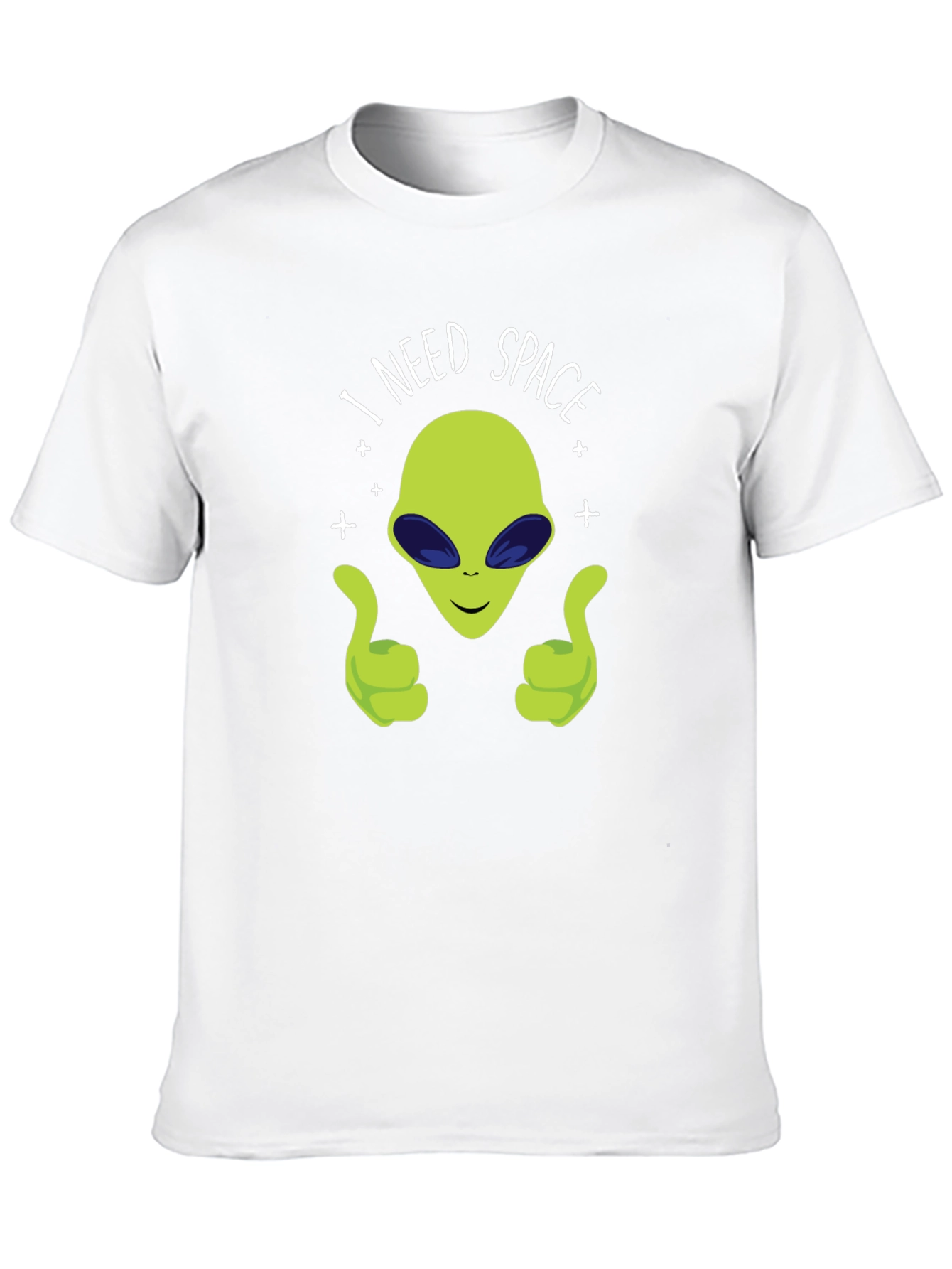 I Need Space Alien Graphic T-Shirt