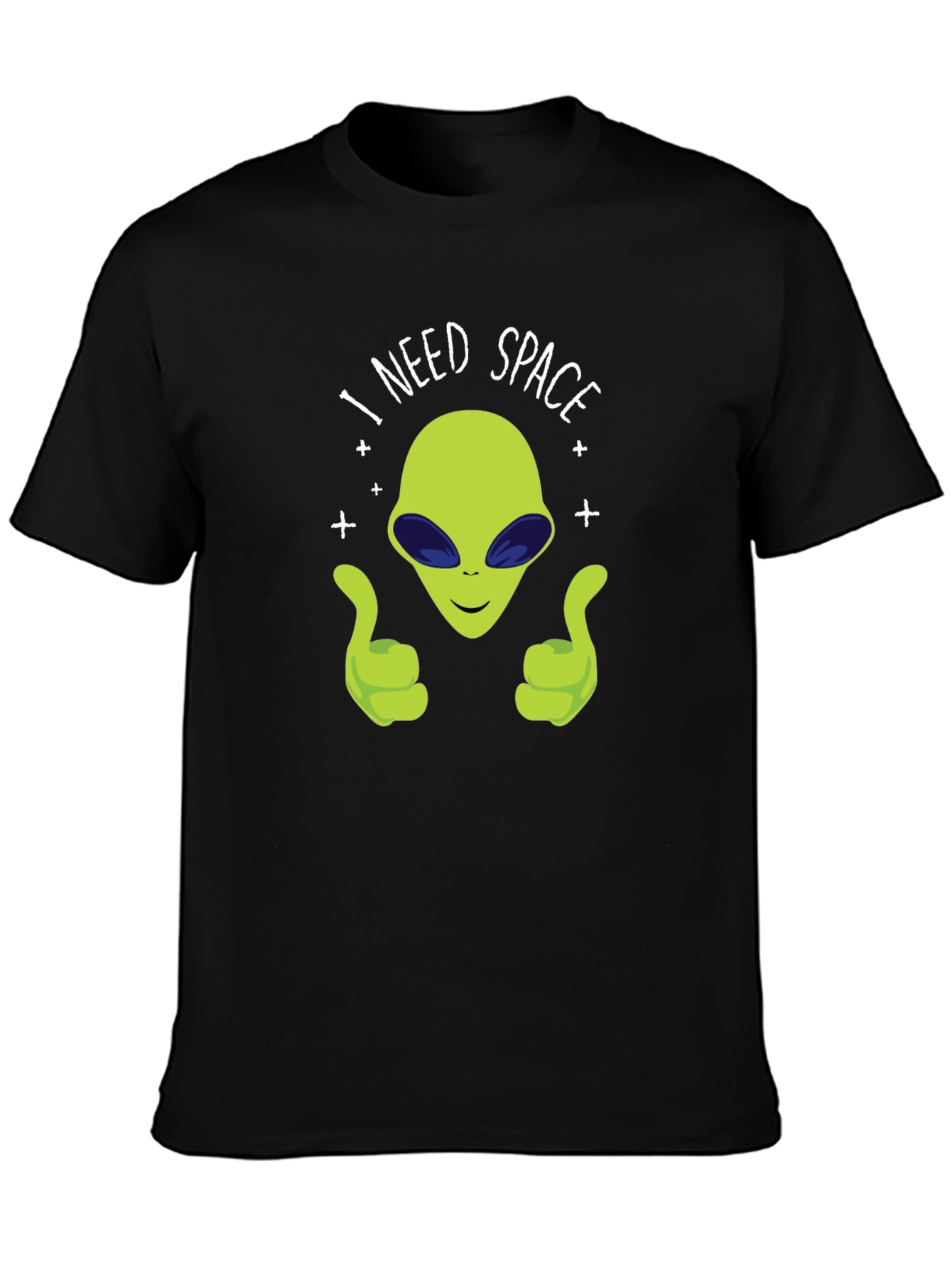 I Need Space Alien Graphic T-Shirt