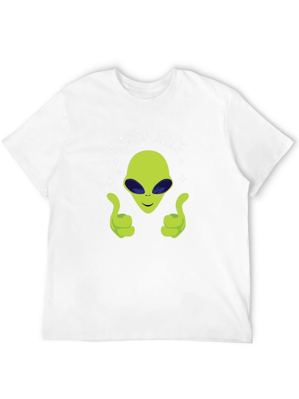 I Need Space Alien Graphic T-Shirt