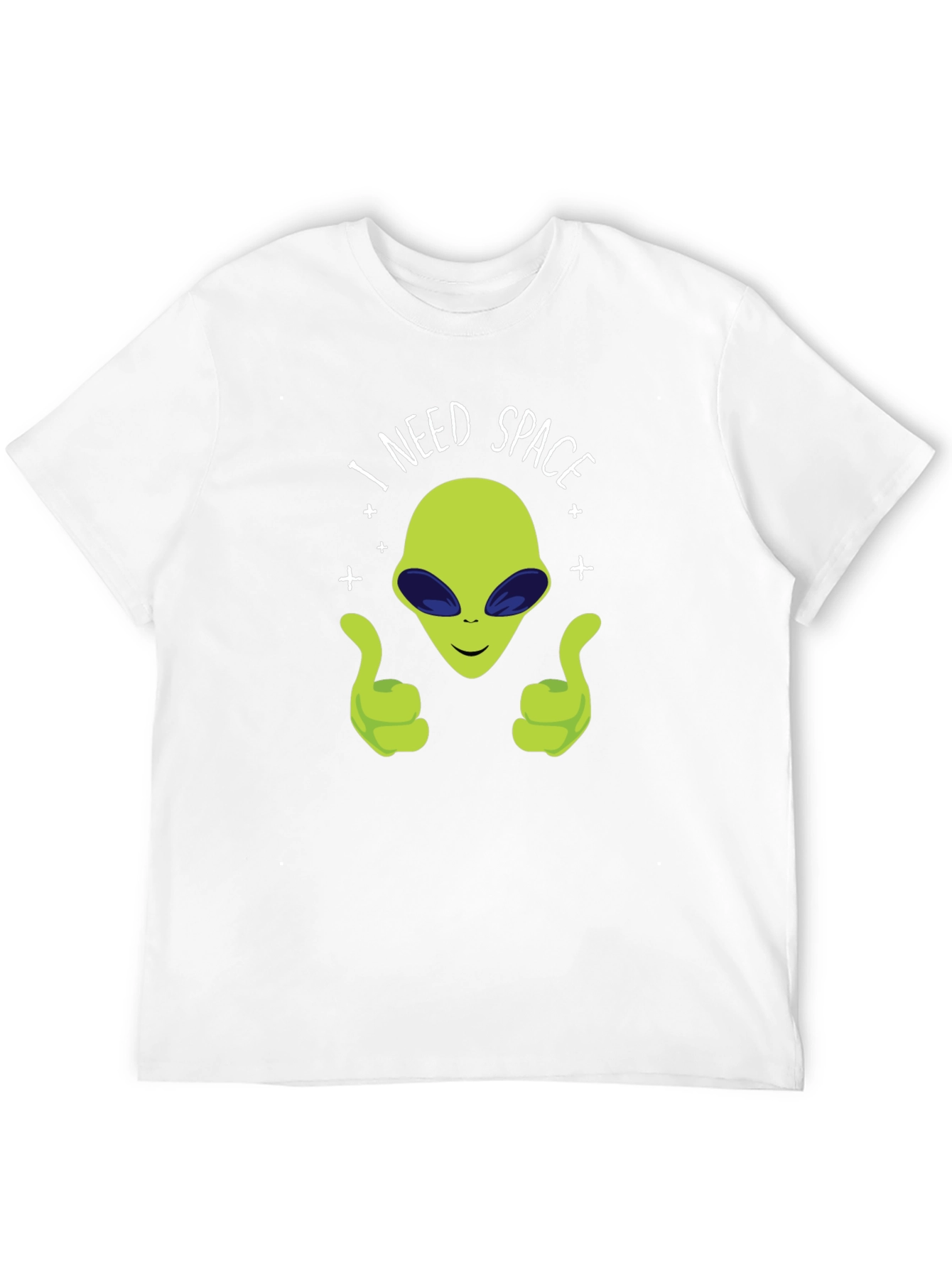 I Need Space Alien Graphic T-Shirt