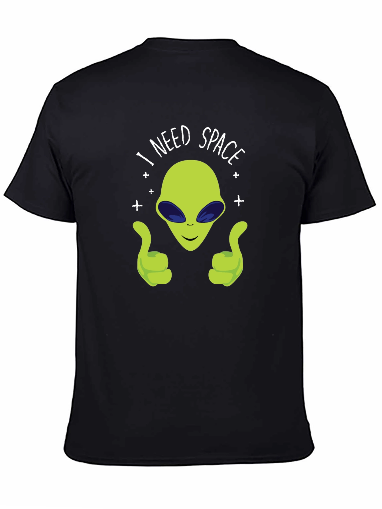 I Need Space Alien Graphic T-Shirt