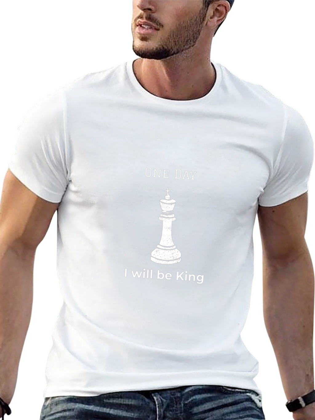 One Day I Will Be King Chess Piece T-Shirt