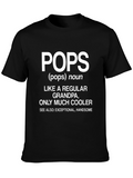 Pops Definition T-Shirt: Cool Grandpa