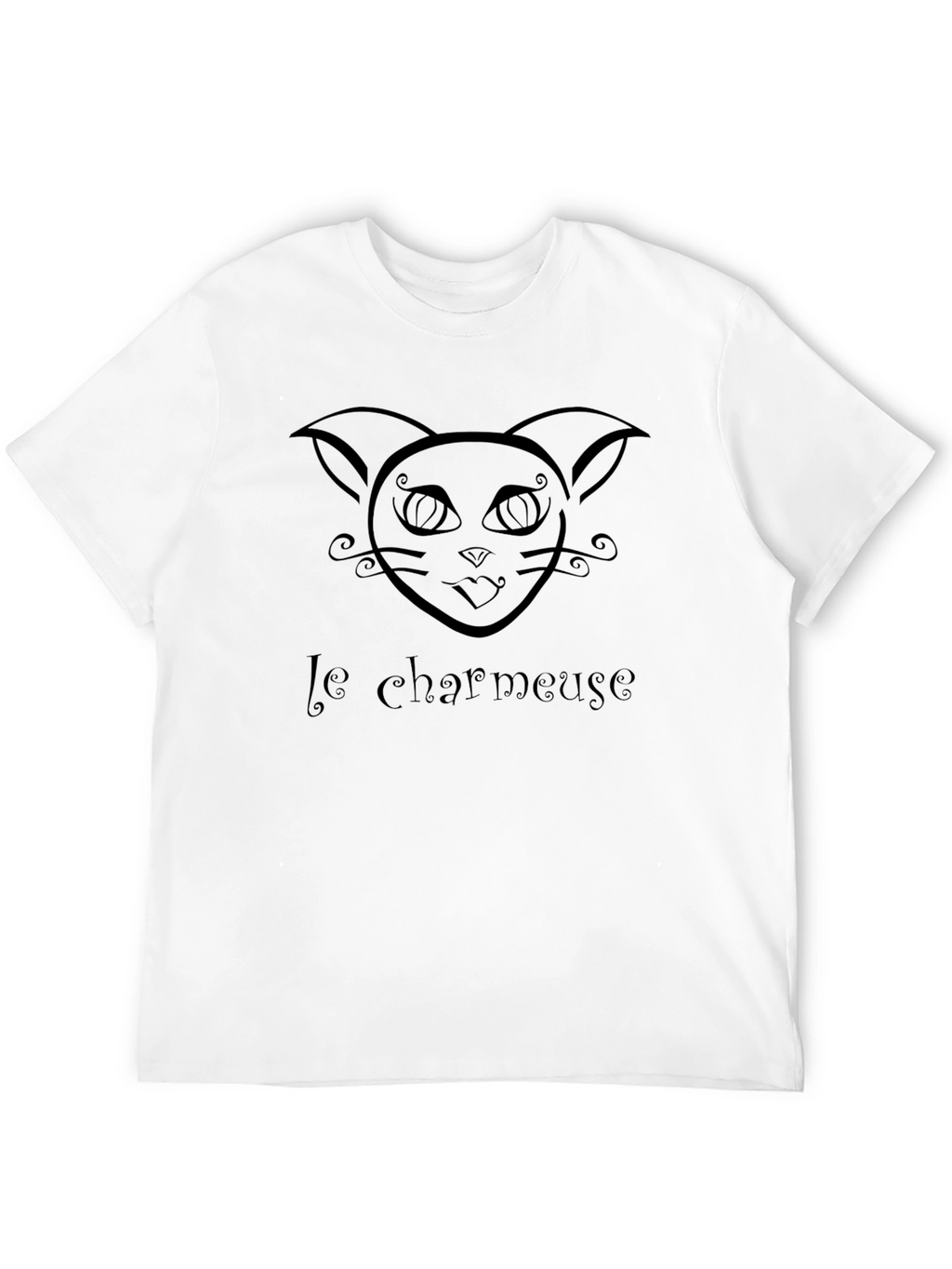 Le Charmeuse Black Cat Tee