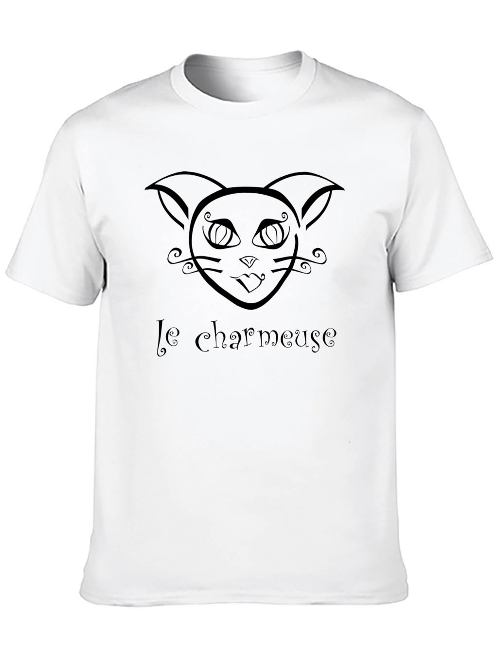 Le Charmeuse Black Cat Tee