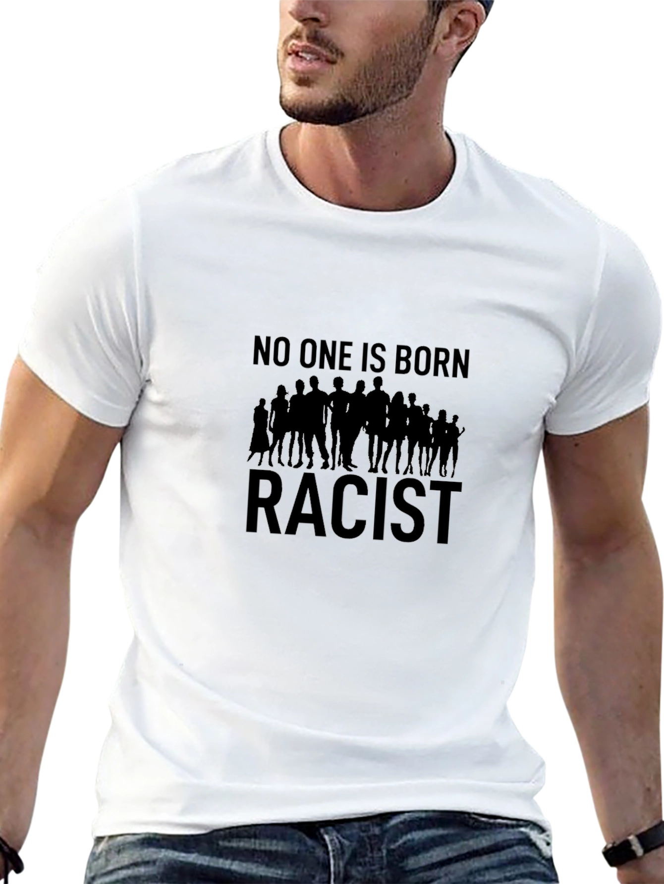 No One Is Born Racist T-Shirt