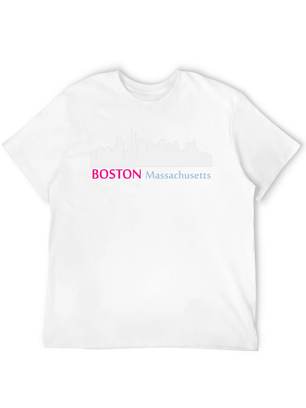 Boston Massachusetts Skyline T-Shirt