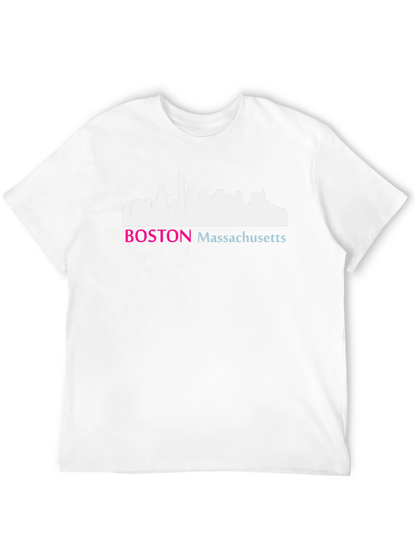 Boston Massachusetts Skyline T-Shirt