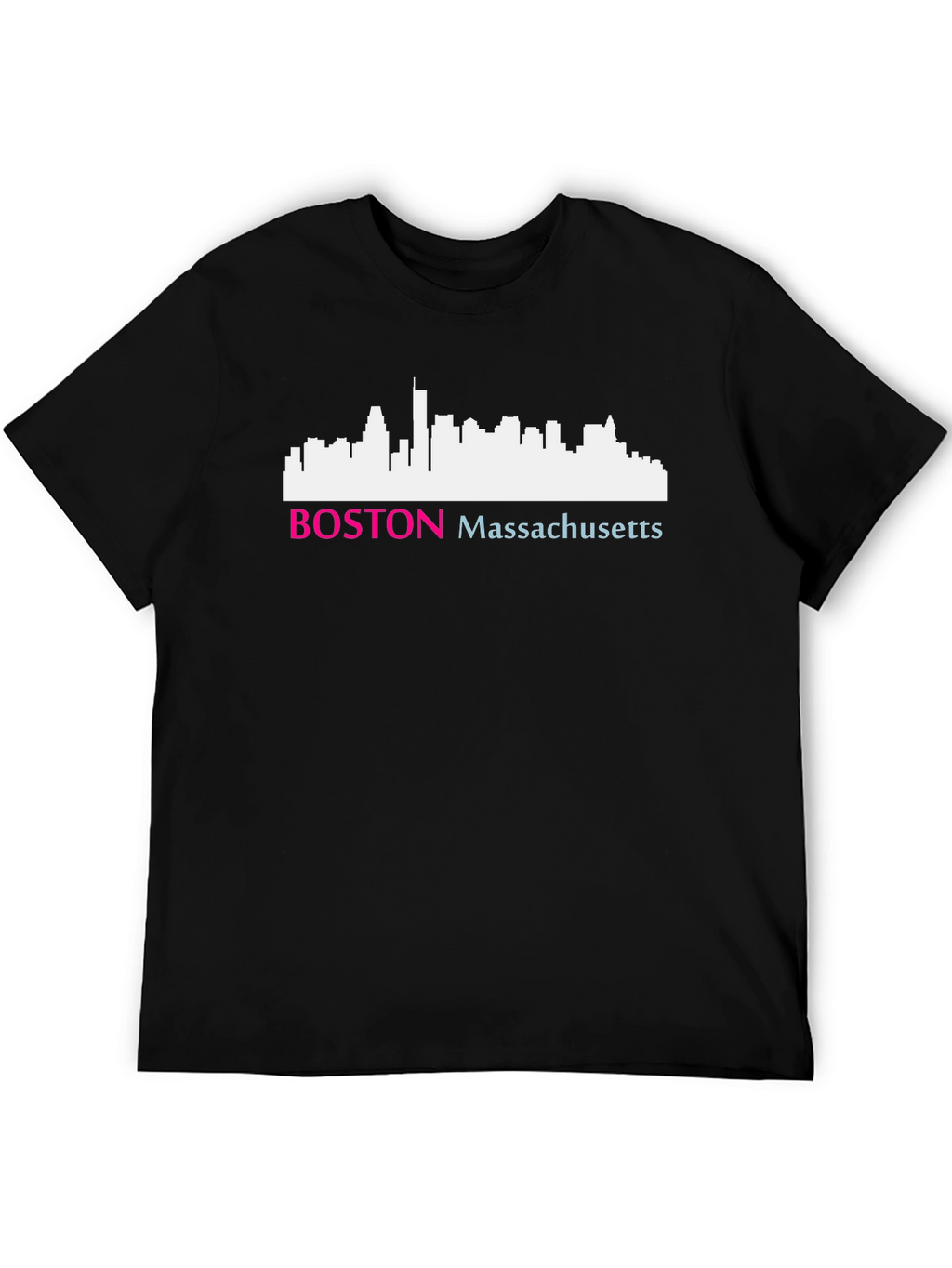 Boston Massachusetts Skyline T-Shirt
