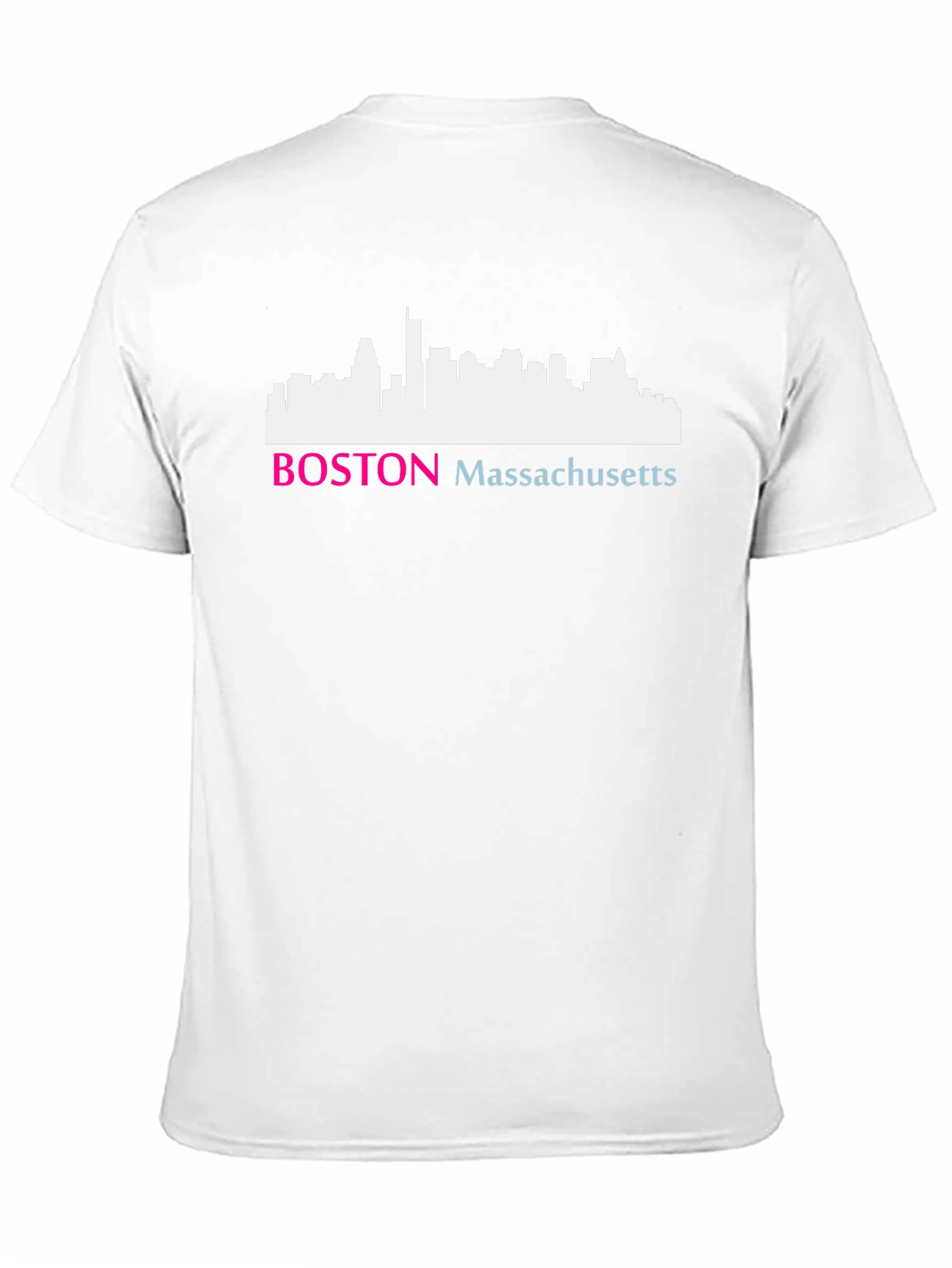 Boston Massachusetts Skyline T-Shirt