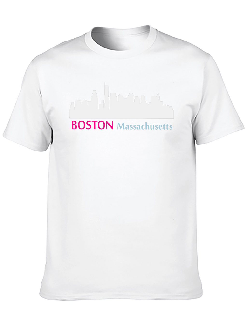 Boston Massachusetts Skyline T-Shirt
