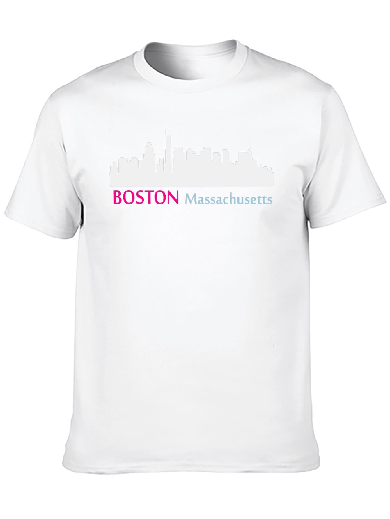 Boston Massachusetts Skyline T-Shirt