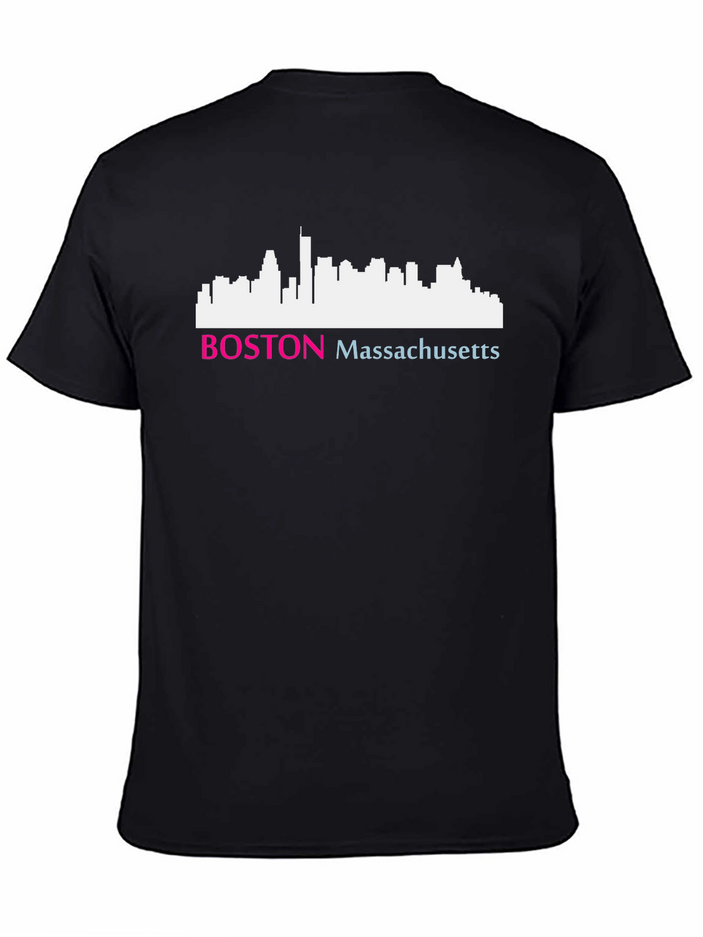 Boston Massachusetts Skyline T-Shirt