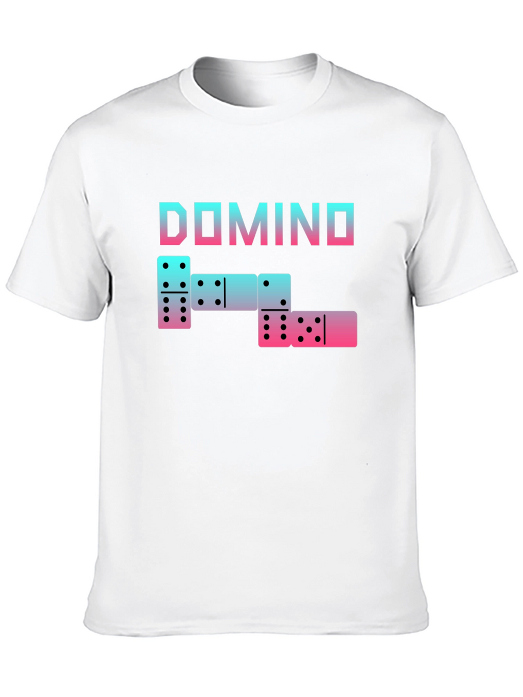 Domino Graphic Tee - Fun & Stylish Cotton T-Shirt