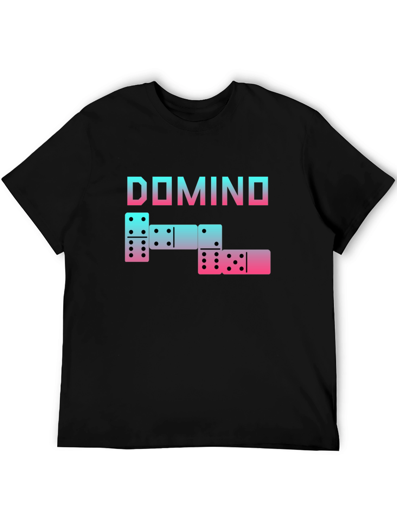 Domino Graphic Tee - Fun & Stylish Cotton T-Shirt