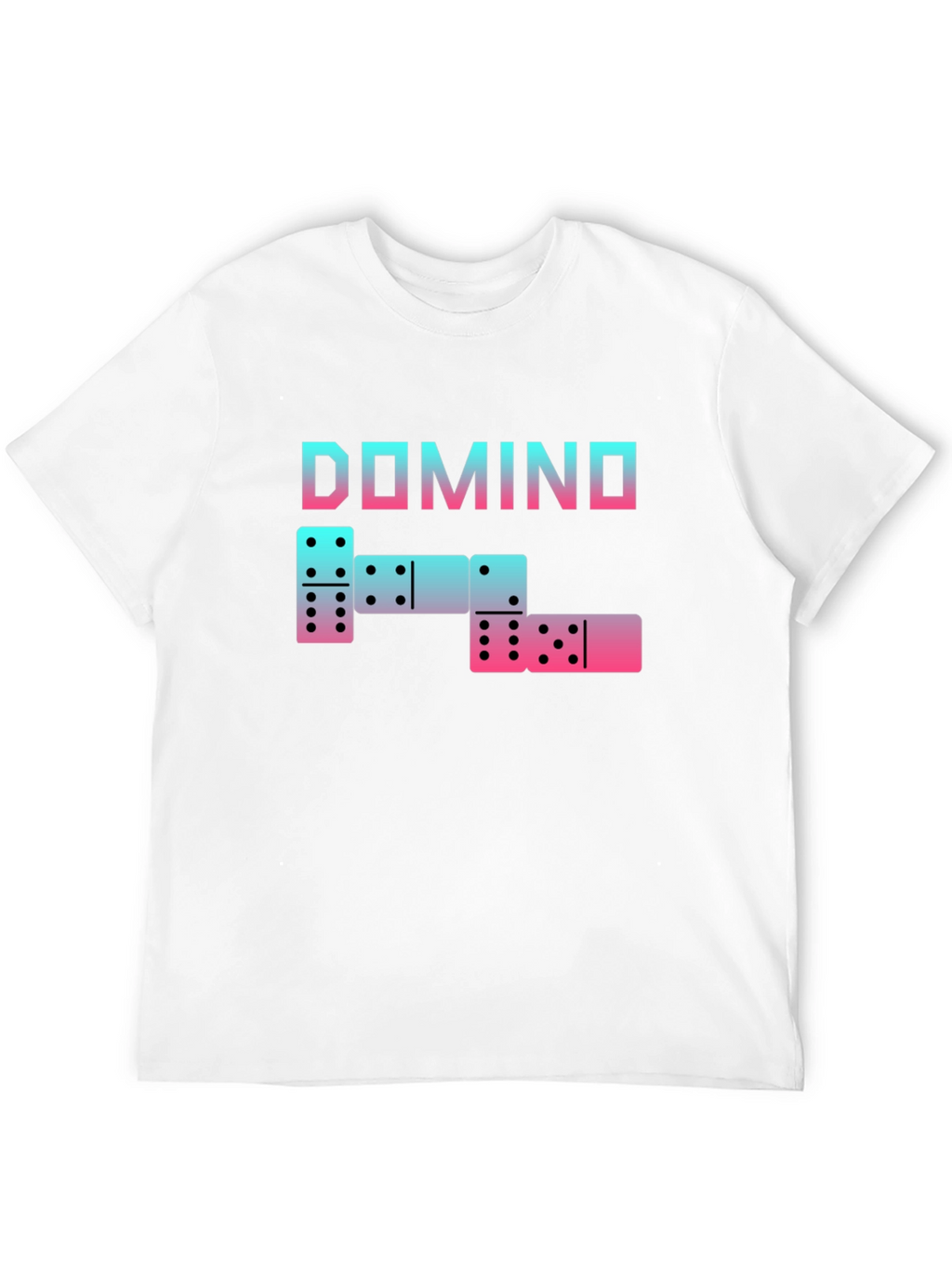 Domino Graphic Tee - Fun & Stylish Cotton T-Shirt