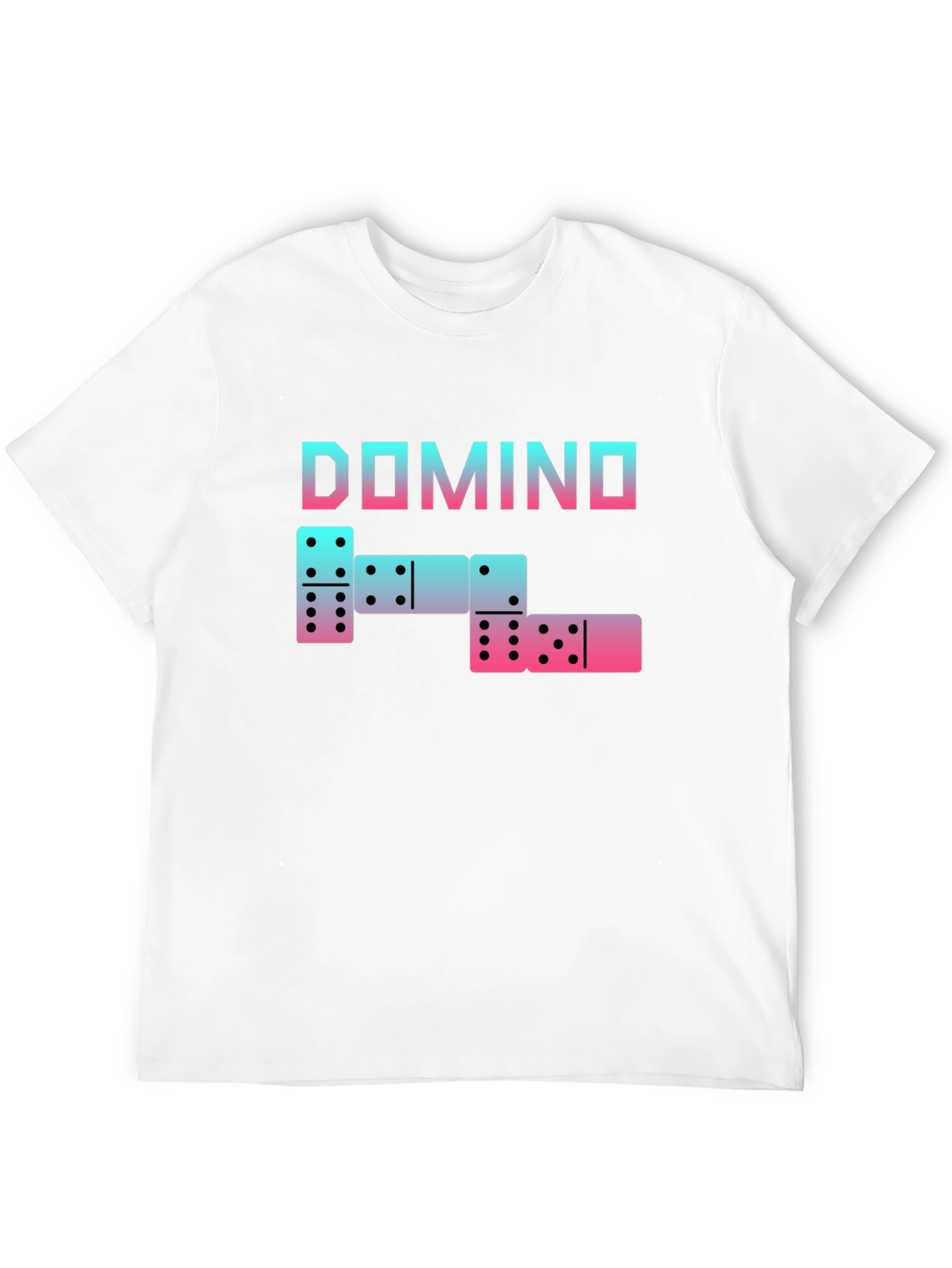 Domino Graphic Tee - Fun & Stylish Cotton T-Shirt