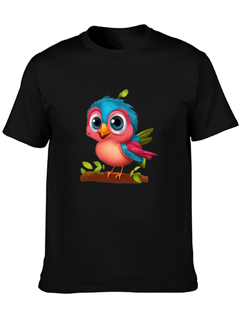 Cute Cartoon Bird T-Shirt - Unisex Graphic Tee
