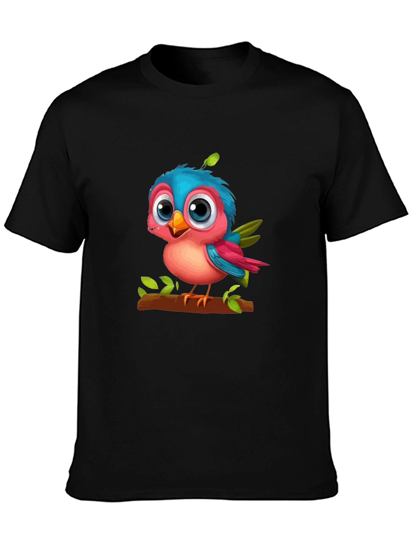 Cute Cartoon Bird T-Shirt - Unisex Graphic Tee
