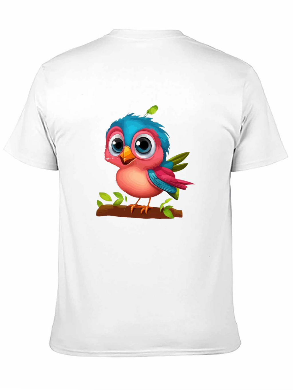 Cute Cartoon Bird T-Shirt - Unisex Graphic Tee